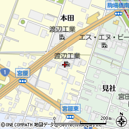 渡辺工業株式会社周辺の地図