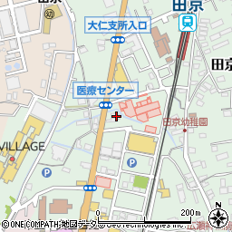 静岡県伊豆の国市田京155-1周辺の地図