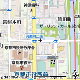 京都府京都市中京区樋之口町周辺の地図