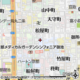 京都生活協同組合福祉事業部中京ホームヘルプサービスセンター周辺の地図