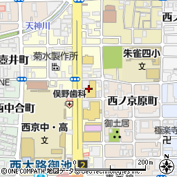 京都日産西大路店周辺の地図