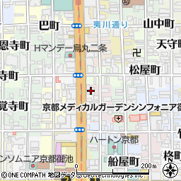 京都府京都市中京区秋野々町513-2周辺の地図