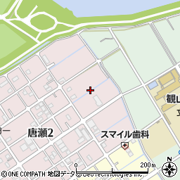 静岡県静岡市葵区唐瀬2丁目6周辺の地図