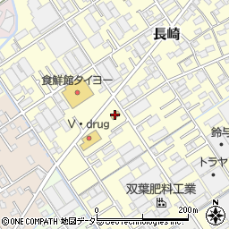 セブンイレブン清水長崎北店周辺の地図