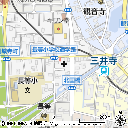 滋賀県大津市大門通3-19周辺の地図