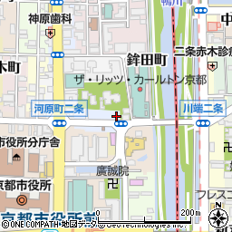 京都府京都市中京区樋之口町464周辺の地図