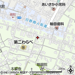 滋賀県蒲生郡日野町大窪830周辺の地図