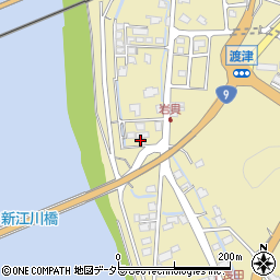 島根県江津市渡津町341周辺の地図