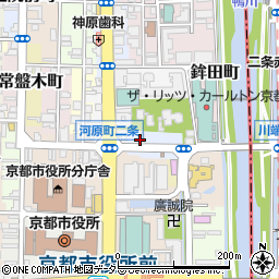京都府京都市中京区樋之口町453周辺の地図