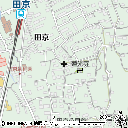 静岡県伊豆の国市田京544-1周辺の地図