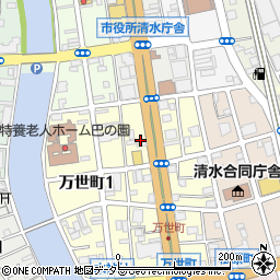 京丸 万世町店周辺の地図