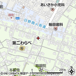 滋賀県蒲生郡日野町大窪828周辺の地図