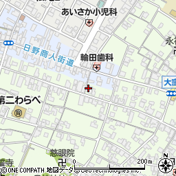 滋賀県蒲生郡日野町大窪815周辺の地図
