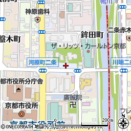 古美術田澤木屋町店周辺の地図