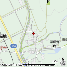 〒679-0314 兵庫県西脇市黒田庄町福地の地図