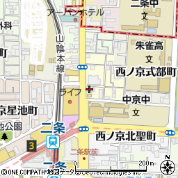京進スクール・ワン二条駅前教室−個別指導周辺の地図
