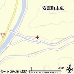 兵庫県姫路市安富町末広503-1周辺の地図