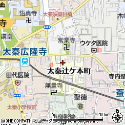 ・京都珠算連盟　太泰教場周辺の地図