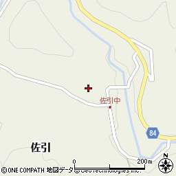 岡山県真庭市佐引252周辺の地図