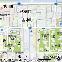 京都府京都市左京区新東洞院町251周辺の地図