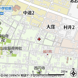 滋賀県蒲生郡日野町大窪101周辺の地図