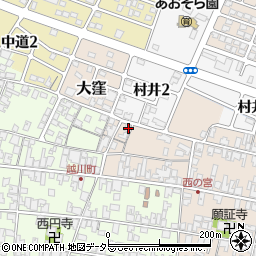 滋賀県蒲生郡日野町村井952周辺の地図
