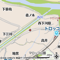 京都府亀岡市篠町山本桑ノ木周辺の地図