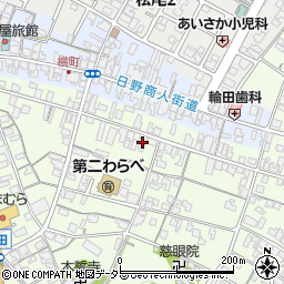 滋賀県蒲生郡日野町大窪834周辺の地図
