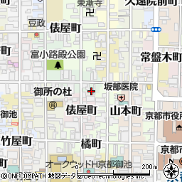 京都府京都市中京区晴明町673-5周辺の地図