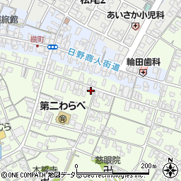 滋賀県蒲生郡日野町大窪832-2周辺の地図
