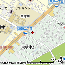 京大学志塾　草津本校周辺の地図