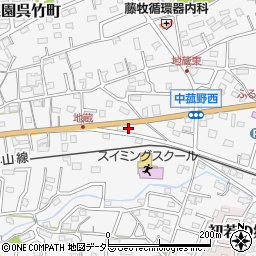 ファミリーマート菰野桜野店周辺の地図