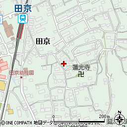 静岡県伊豆の国市田京544周辺の地図