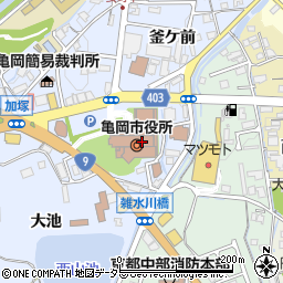 〒621-0000 京都府亀岡市（以下に掲載がない場合）の地図