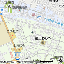 滋賀県蒲生郡日野町大窪916周辺の地図