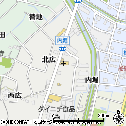 愛知日産東海店周辺の地図