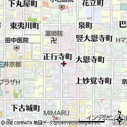株式会社京都テレビ　中京店周辺の地図