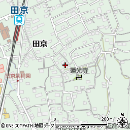 静岡県伊豆の国市田京553-4周辺の地図