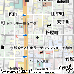 京都府京都市中京区仁王門町20周辺の地図