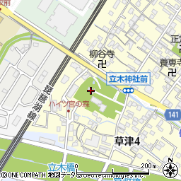 立木神社周辺の地図