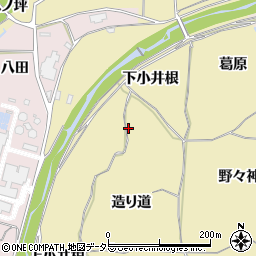 京都府亀岡市篠町柏原下小井根周辺の地図