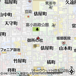 京都府京都市中京区晴明町659周辺の地図