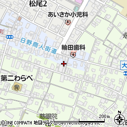 滋賀県蒲生郡日野町松尾1497周辺の地図