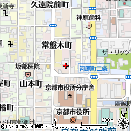 京都府京都市中京区橘柳町168周辺の地図