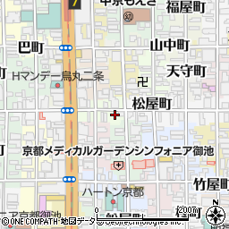 京都府京都市中京区仁王門町26周辺の地図