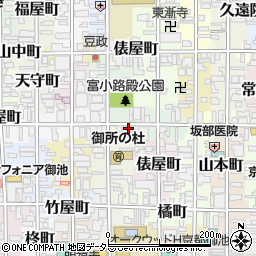 ふじや 京色周辺の地図