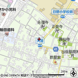 滋賀県蒲生郡日野町大窪554周辺の地図