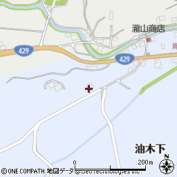 岡山県津山市油木下588周辺の地図