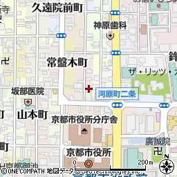 京都府京都市中京区橘柳町167-3周辺の地図