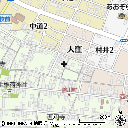 滋賀県蒲生郡日野町大窪94周辺の地図